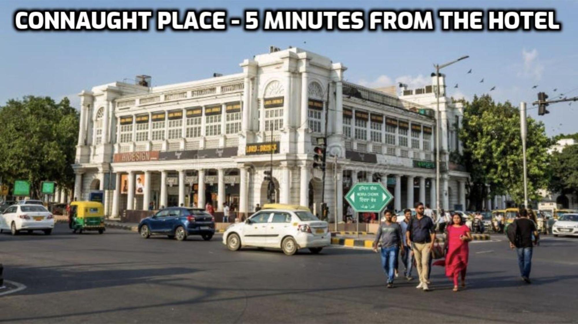 Hotel Glitz - Walk In From New Delhi Railway Station Buitenkant foto